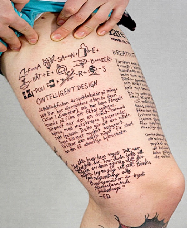 Magazine Publication-Longest Tattoos