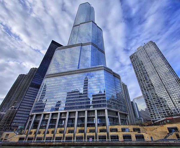 Trump Tower Chicago-Tallest Buildings In The World
