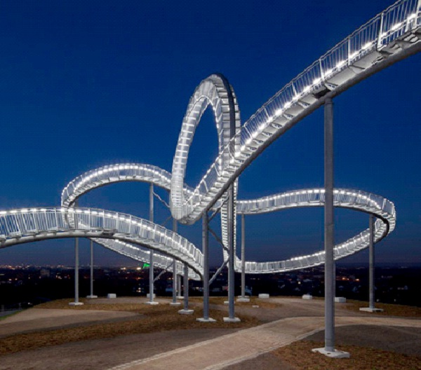 Tiger & Turtle Stairs - Magic Mountain, Germany-Amazing Staircases In The World