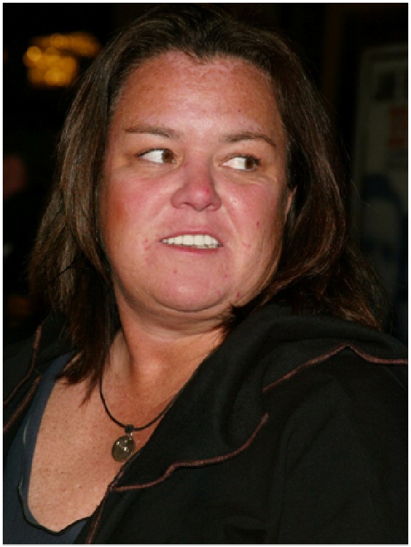 Rosie O'Donnell-Celebrities Who Don't Wear Makeup