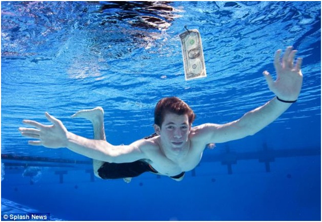The Baby From Nirvana's "Nevermind" Album Cover-I Feel So Old