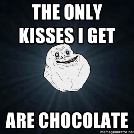 Chocolate Kisses-Best Forever Alone Memes