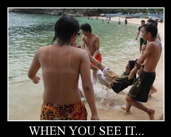 Throw him in the sea!!!-Find Out What's Wrong With These Pics