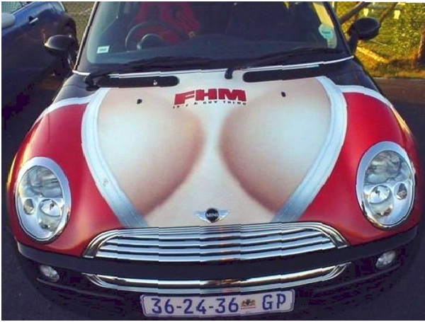 FHM Cover-Creative Car Covers