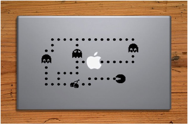Pacman-Funny MacBook Stickers