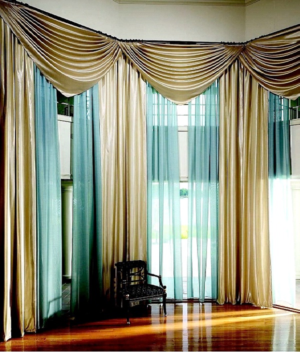 Use Curtains And Drapes-Top Ways To Make Your House Theft Proof