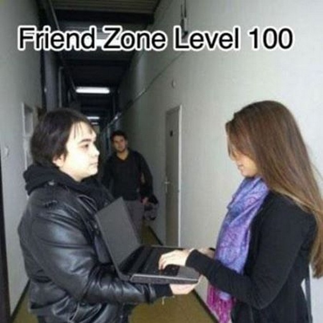 The laptop holder-24 Guys Who Love Being In Friend Zone