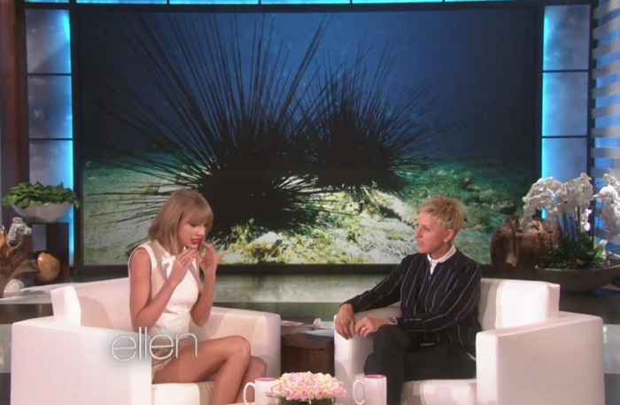 Taylor Swift - Fear Of Sea Urchins-15 Celebrities With Weird Phobias