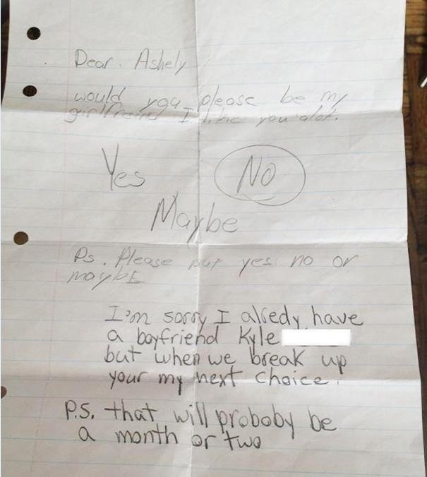 No Long Term Relationship-Hilarious And Honest Notes From Kids