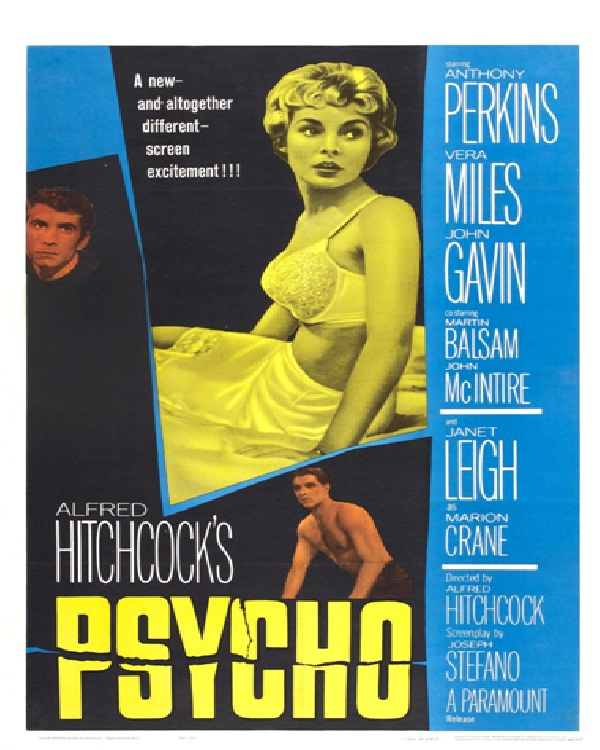 Psycho -1960-Scariest Movies Ever Made