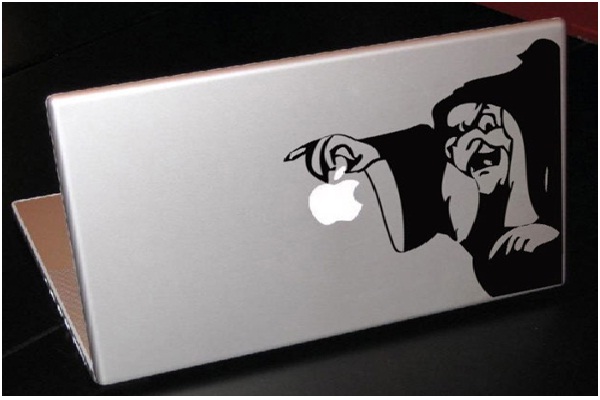 Snow White Witch-Funny MacBook Stickers