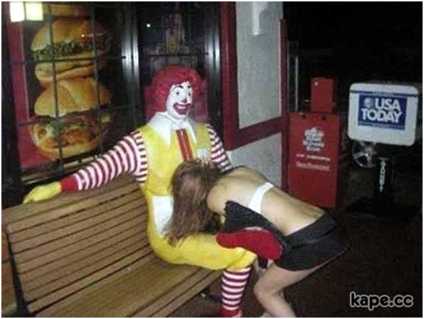 Ronald McDonald Makes Women Take Their Clothes Off-Sad Reality Of Ronald McDonald