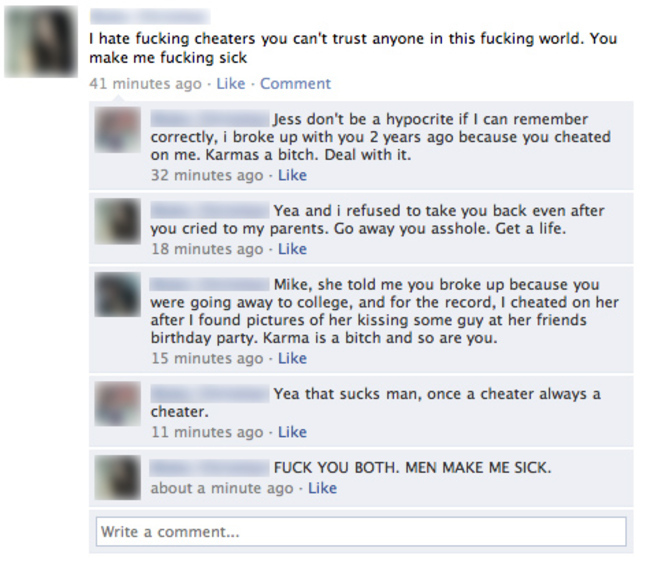 15 Times People Exposed Their Cheating Partners On Facebook