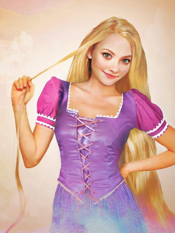 Princess Rapunzel-15 Real Life Illustrations Of Disney Characters