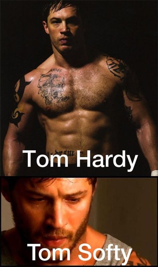 Tom Hardy-15 Celebrity Name Puns That Are Hilarious