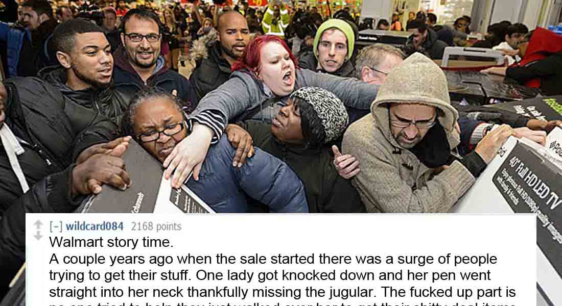 15 People Share Their Most Horrific Black Friday Stories