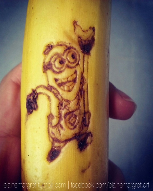 Despicable Me Banana-15 Amazing Banana Art You Will Ever See