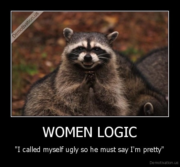 They always mean the opposite-24 Funniest Women Logic