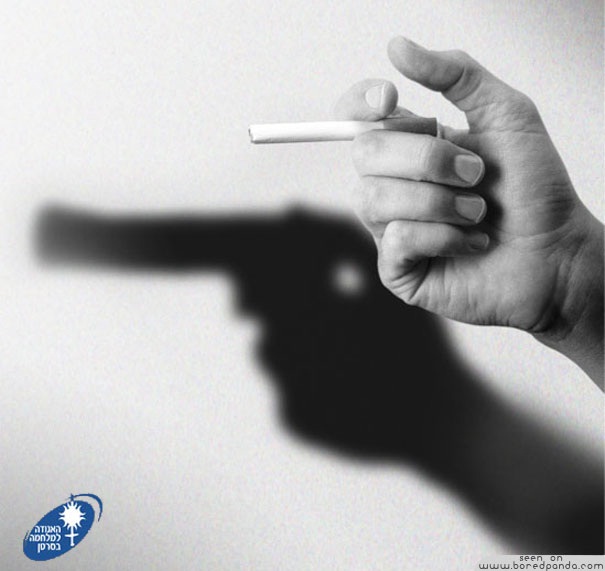 Smoking gun-Most Creative Ads Ever