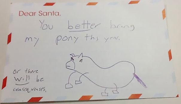 That's It Scare Santa-Hilarious And Honest Notes From Kids