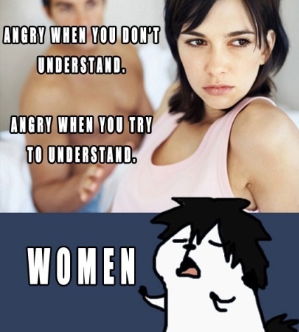 Just..angry-24 Funniest Women Logic