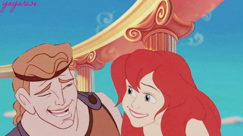 Ariel and Hercules are Cousins-15 Interesting Things About Disney Princesses You Never Noticed