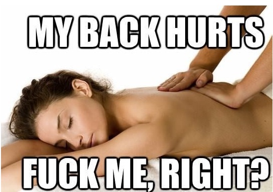 But what about your back?-Funniest Porn Logic
