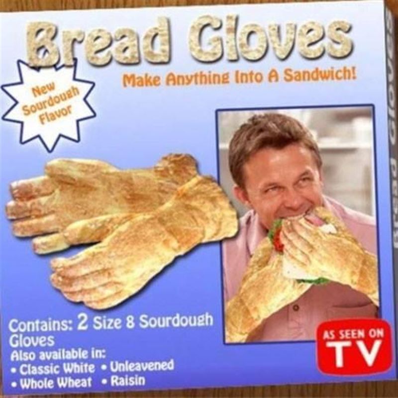 Good Way to Make a ‘Hand’ Sandwich-15 Most Inappropriate Products Ever Made