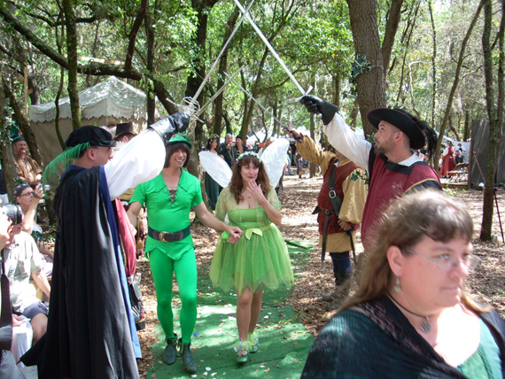 Peter Pan and Tinker Bell Wedding-15 Most Bizarre Themed Weddings Ever