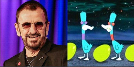 Ringo Starr As The Duck Brothers-24 Cartoons Voiced By Celebrities