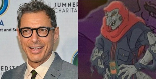 Jeff Goldblum As Verminous Skumm In Captain Planet And The Planeteers-24 Cartoons Voiced By Celebrities