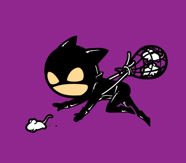 Catwoman-If Superheroes Had Part Time Jobs