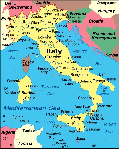Italy-Countries With The Best Food