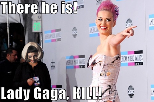 Ordering Gaga around-23 Hilarious Katy Perry Memes Ever Made