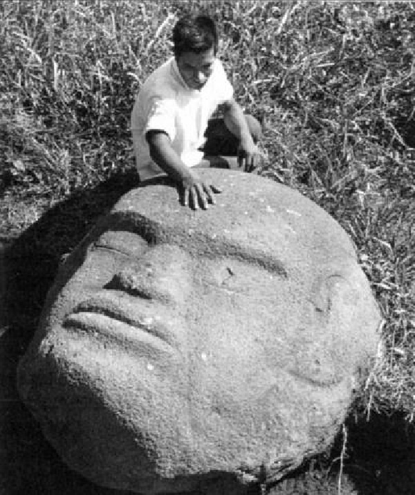 Guatemala Stone Head-Strange Artifacts That Are Alien