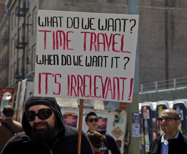 Time lord-Geeky Protest Posters