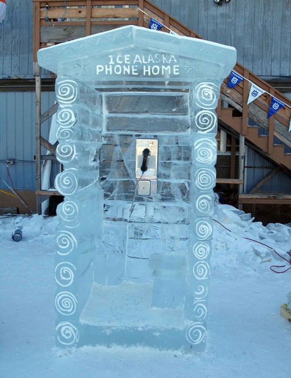 Ice one!!-Weirdest Public Phone Booths