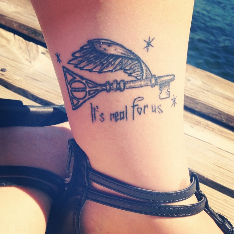 Small, but effective-Best Harry Potter Tattoos