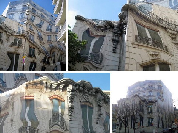 Melting building-Incredible Architectural Illusions