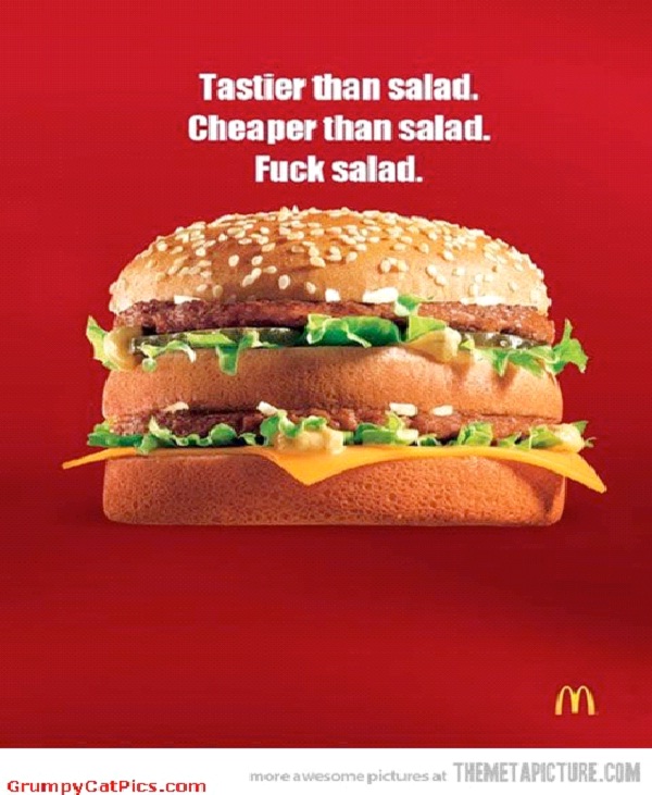 McDonald's-12 Hilarious And Brutally Honest Advertisements