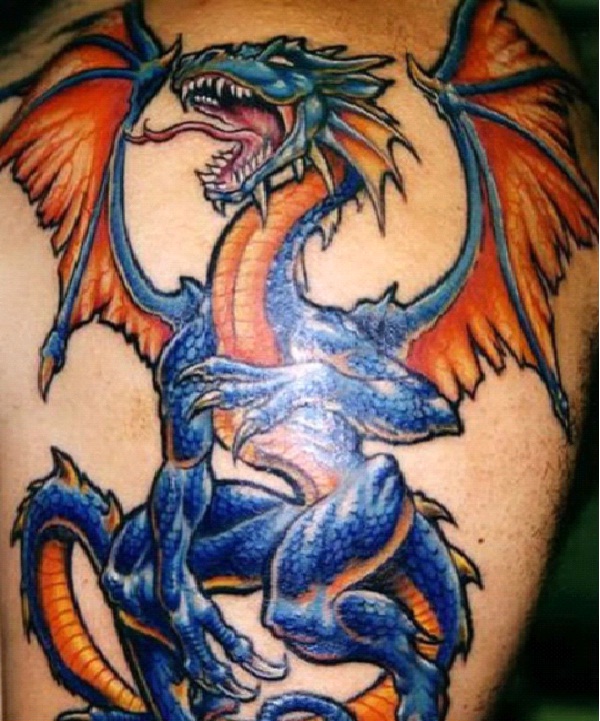 Hear Me Roar-Amazing Dragon Tattoos