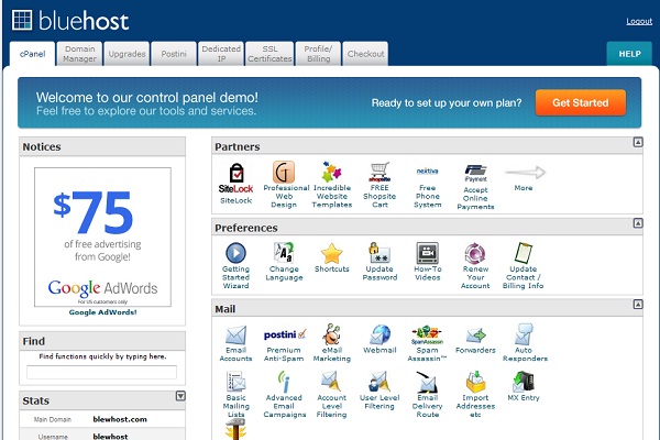 Bluehost-Best Web Hosting Companies