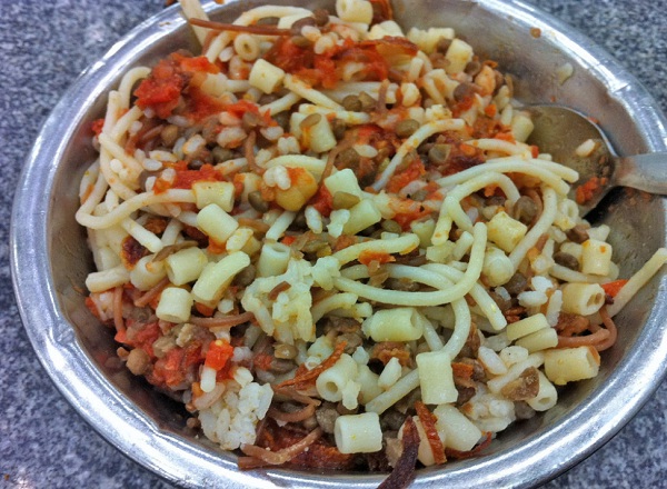 Kushari-Delicious And Unique Egyptian Foods