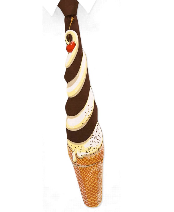 Ice cream Tie-Strangest Ties