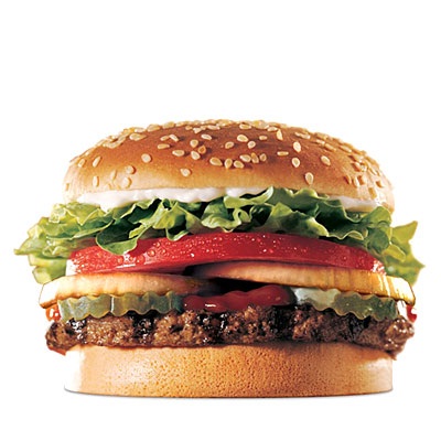 Burger King Whopper Jr-Healthy Fast Food Items You Can Opt For