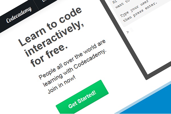 Codeacademy.com-Best Websites To Learn Coding