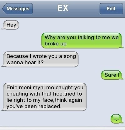 A musical ex-Exes Be Like..