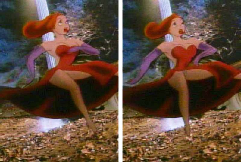 Jessica Rabbit's Undergarment Shot-15 Images That Will Ruin Your Childhood Forever