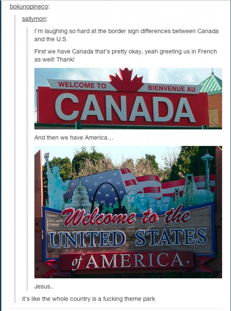 Welcome to United States of America-15 Times Americans Confused Everyone On Tumblr