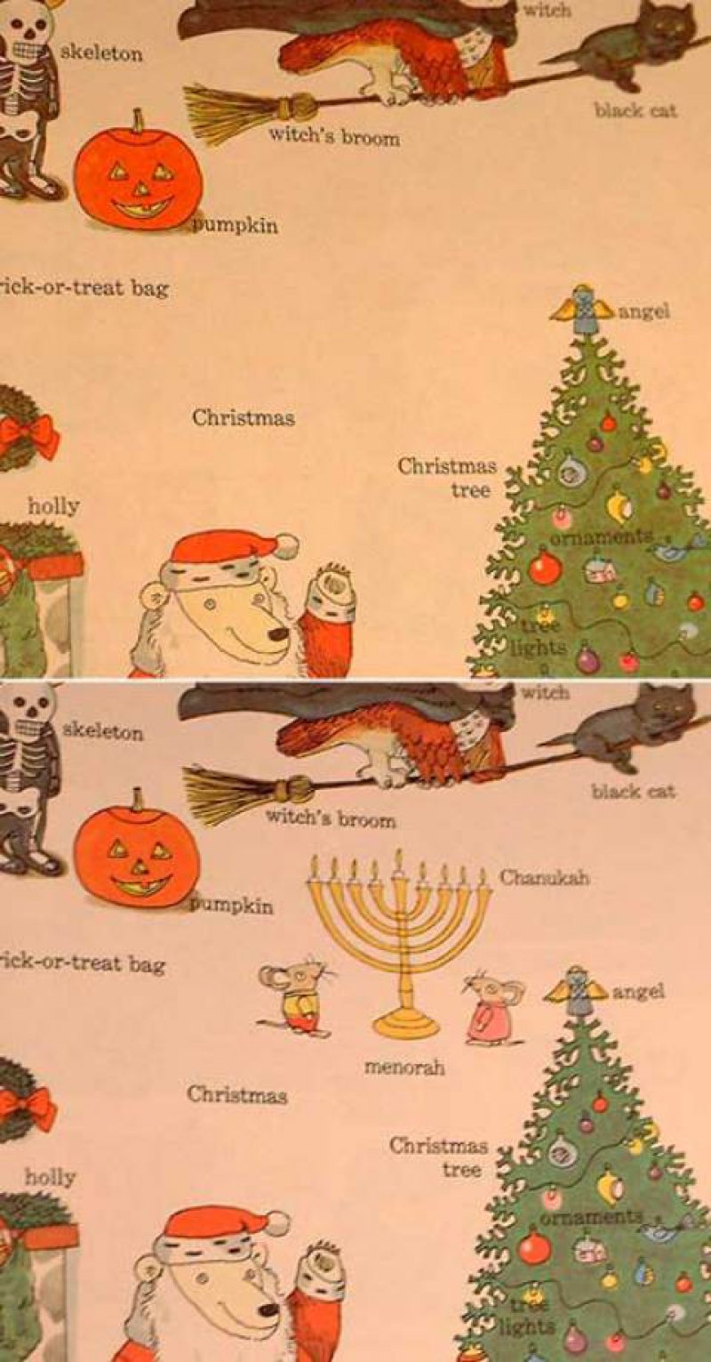 The Addition Of Hanukkah Menorah-10 Changes To Children Books That Depict Changes In Our Society